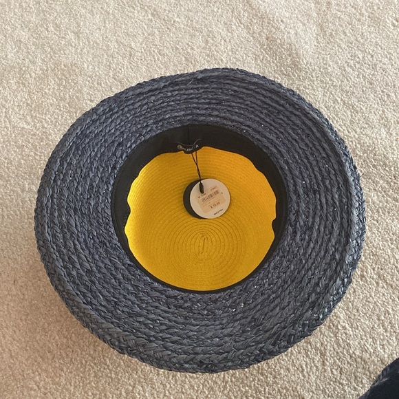 Dupatta Ukraine straw hat  NWT - Picture 4 of 11